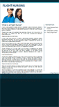 Mobile Screenshot of flightnursing.com